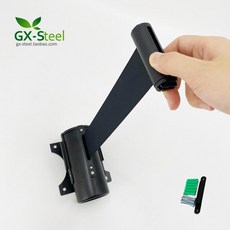 주차 차단기 바리게이트 차단 벨트 벽걸이 출입금지 3m 5m, 5m 검정색 벨트, 1개
