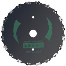 예초기풀감김방지칼날