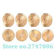 2pcs 골프 퍼터 무게 골프 클럽 교체 무게 스크류 맞는 핑 볼트 2.0 ZB 플래티넘 퍼터 5g 10g 15g 20g 선택|골프 헤드|, 1개, 2x5g