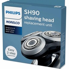 PHILIPS Heads Series 9000 SH90-72 필립스 교체용 헤드, 단일상품