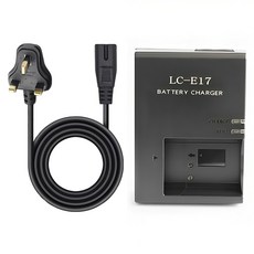 LPE17 카메라 배터리 충전기 Canon EOS RP R8 R10 77D 850D 760D 200DII M3 M5 M6 용 교체, 01 CHINA, 02 UK