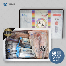 [가정의달] 제주도 수산물 명품 선물세트, 세트2-옥돔1+갈치1+민어2+삼치5, 1개