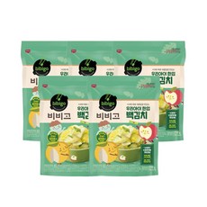 우리아이 한입 백김치 270g x5개, 5개