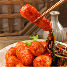 아삭아삭 맛있는 총각김치, 1박스, 1kg