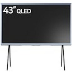 삼성전자 4K UHD The Serif TV, 스탠드형, KQ43LSB01BFXKR, 108cm(43인치)