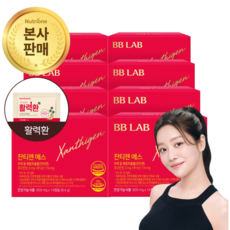 [본사출고] 비비랩 잔티젠 수면 다이어트 식약처 인증 체지방 허리둘레 내장지방 체중감소 활력환 기획세트, 8개, 8.4g