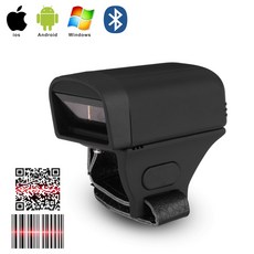공장 저렴한 가격 블루투스 링 지문 리더 지원 ios 안드로이드 윈도우 1d 바코드 2d qr 코드 스캐너, 단일, [2] 1D Laser Scanner^+16700