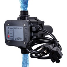IP65 자동 워터 펌프 컨트롤러 ， 압력 스위치 유량 센서 셀프 프라이밍 110V-120V5060Hz용 전자 조절기, 1개