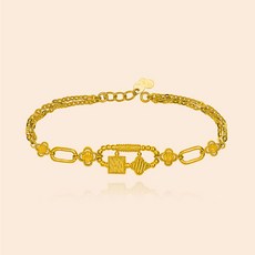 크로바순금팔찌