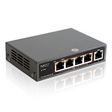 NEXT-POE6005F 5포트 기가비트 POE 스위칭허브 60W, 단일상품