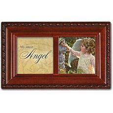 Cottage Garden My Sweet Angel Woodgrain Rope Trim Jewelry Music Box Playing You Speak My Life., 본상품