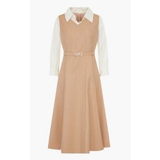 케네스레이디 E565 오픈카라 셔츠레이어드 원피스 EWOPOI0300 272414