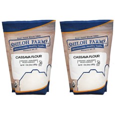 실로팜 카사바 유카 가루 분말 680g 2팩 (미국배송) Shiloh Farms Organic Cassava Flour