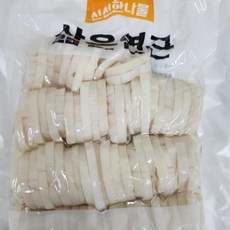 삶은연근 1kg 채썰기, 1개, 단품
