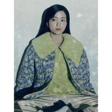 써스데이아일랜드 덤블 카라 패턴 퀼팅 점퍼_T8MJP301W105749