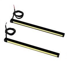 15.5 cm led 알루미늄 주택 cob 자동차 drl 슈퍼 밝은 주간 러닝 조명 자동차 액세서리 운전 안개 램프 자동차 스타일링, 1개