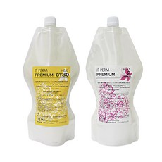 데미 우에보 잇펌 프리미엄 CT-30 극손상모용 매직약 스트레이트, 1세트, 400ml