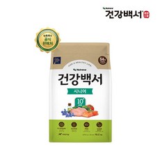 건강백서 건강백서 강아지사료 시니어 10세이상 노령견용 10.2kg, 단일옵션, 1개