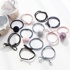 others 도 로 12 종 세트 헤 어 밴드 머리띠 머리 끈 포 니 테 일