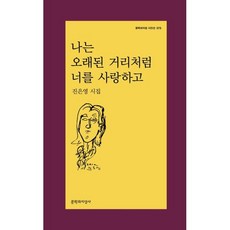 나는 오래된 거리처럼 너를 사랑하고 (큰글자도서), 진은영 저, 문학과지성사