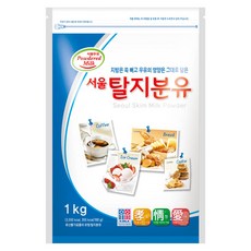 서울우유 탈지분유, 1kg, 1개