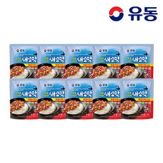 [유동] 어부지리 새꼬막 매콤비빔 164g x10개 /꼬막비빔밥 꼬막무침 밀키트, 10개