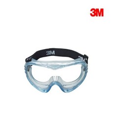 3M 고글 40654 간접통풍 회전식 머리밴드 화학물질 튐 방지용, 단품