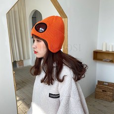 kirahosi 여자 겨울 스키모자 여성 비니 따뜻한 벙거지모자 패션 비니 V 97 +덧신 증정 BDdydpz8