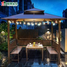 야외정자조립식원두막