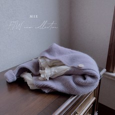 라쿤 니트 여자 스웨터 캐시미어.