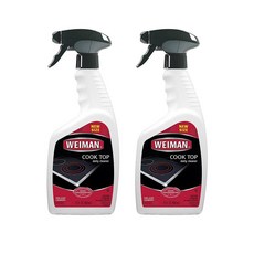 Weiman Ceramic & Glass Cooktop Cleaner 와이만 인덕션 전기레인지 클리너 12oz(355ml) 2개, 1개, 355ml