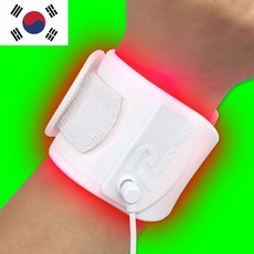 롤커버스킨 근적외선 손목 찜질기 LED 따뜻하게 살루스 온열기 조사기