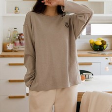 어스 스마일자수 겉기모 롱티