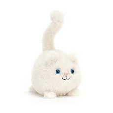 젤리캣 새끼 고양이 카부들 블랙 화이트 그레이 키튼 Jellycat, Cream