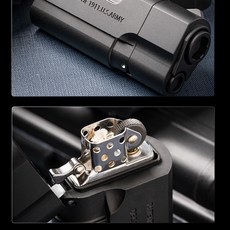 노는 건호 콜트 M1911 베레타 라이터 Black Star Glock ZIPPO총형호랑이 장난감, 1개