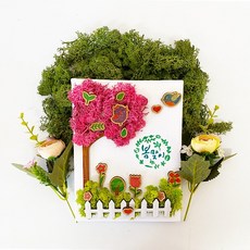 모스액자만들기