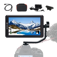 Feelworld F6 5.7 IPS 1920x1080 4K HDMI DC 8V DSLR 인치 모니터 필드 모니터 신호 입력, 1개