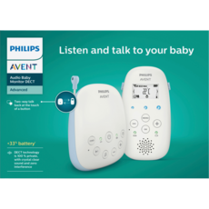 필립스 Philips 베이비 모니터 DECT 오디오 SCD715 1개