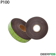 롤빼빠 금속 목재용사포 샌드페퍼 삐빠 50mm x 36.5M 100방, 1개