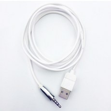 3.5mm USB 2.0 AUX 오디오 컨버터 케이블 1m ~, 1개