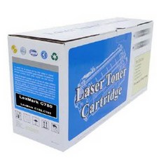 (5383)C780H1KG 검정 대용량 호환 슈퍼재생토너 렉스마크 C780/C782 (10000매) 파랑, 단일 수량