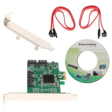 QDY PCI-E SATA 3 to USB 3.0 4포트 PCI확장 카드 어댑터, As Described