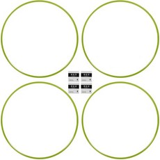 4Pcs 알루미늄 합금 휠 림 프로텍터 18인치 가드 스트립 자동차 트럭용 타이어 링 트림녹색, 4개