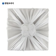 청담보자기 무광 폰지 보자기 중형 88cm, 10개, 화이트