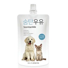 숨탄 우유 180ml 강아지 고양이 겸용 밀크, 6개