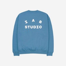 정품 아이앱 스튜디오 크루넥 스카이 블루 IAB Studio Crewneck Sky Blue