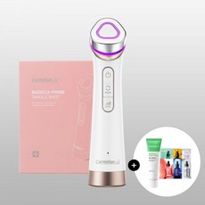 센텔리안24 동국제약 마데카 프라임 탱글 샷 뷰티디바이스 1개 + 수딩 젤크림 50ml 앰플 샤쉐 6종 2in1 탄력광+탄력케어, 탱글샷+수딩젤크림+샤쉐[C135]