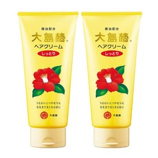 오오시마 츠바키 동백 헤어크림 160g 2개 Oshima