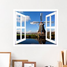 창문형풍경스티커