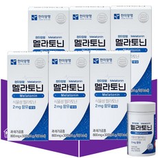한미양행 멜라토닌 숙면 식물성멜라토닌 감태추출물 30정X6개
